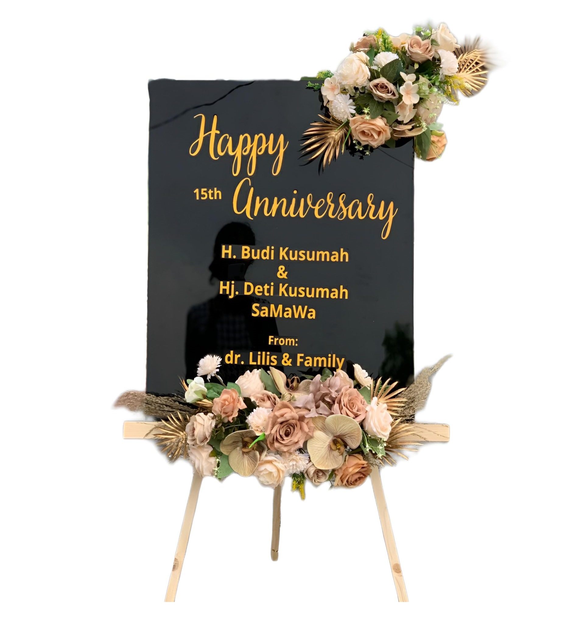 Papan Bunga Akrilik Slawi